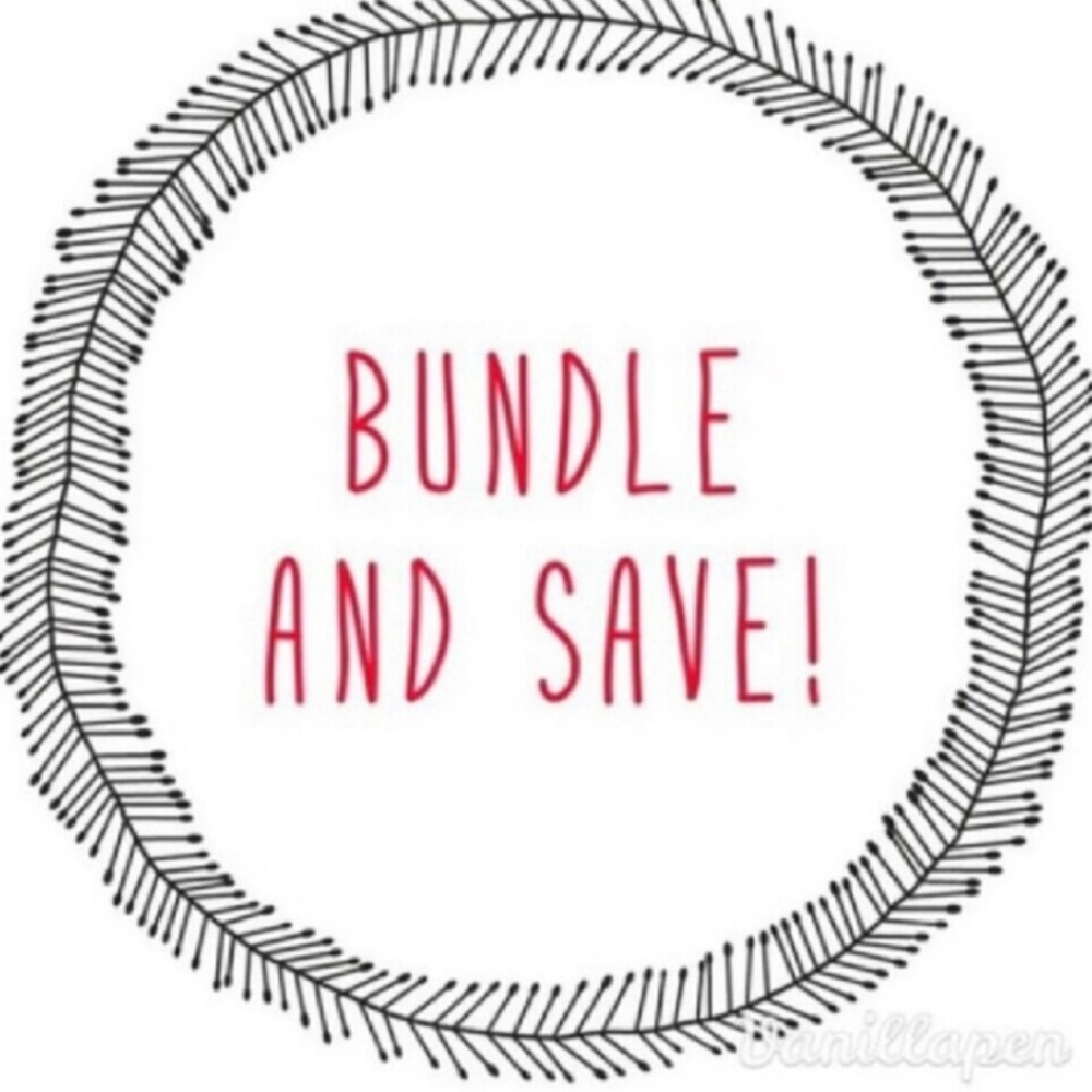 Bundle 2 or more items and save!